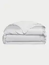 Housse de couette 100% Satin de Bamboo naturel (260x240, Blanc).webp
