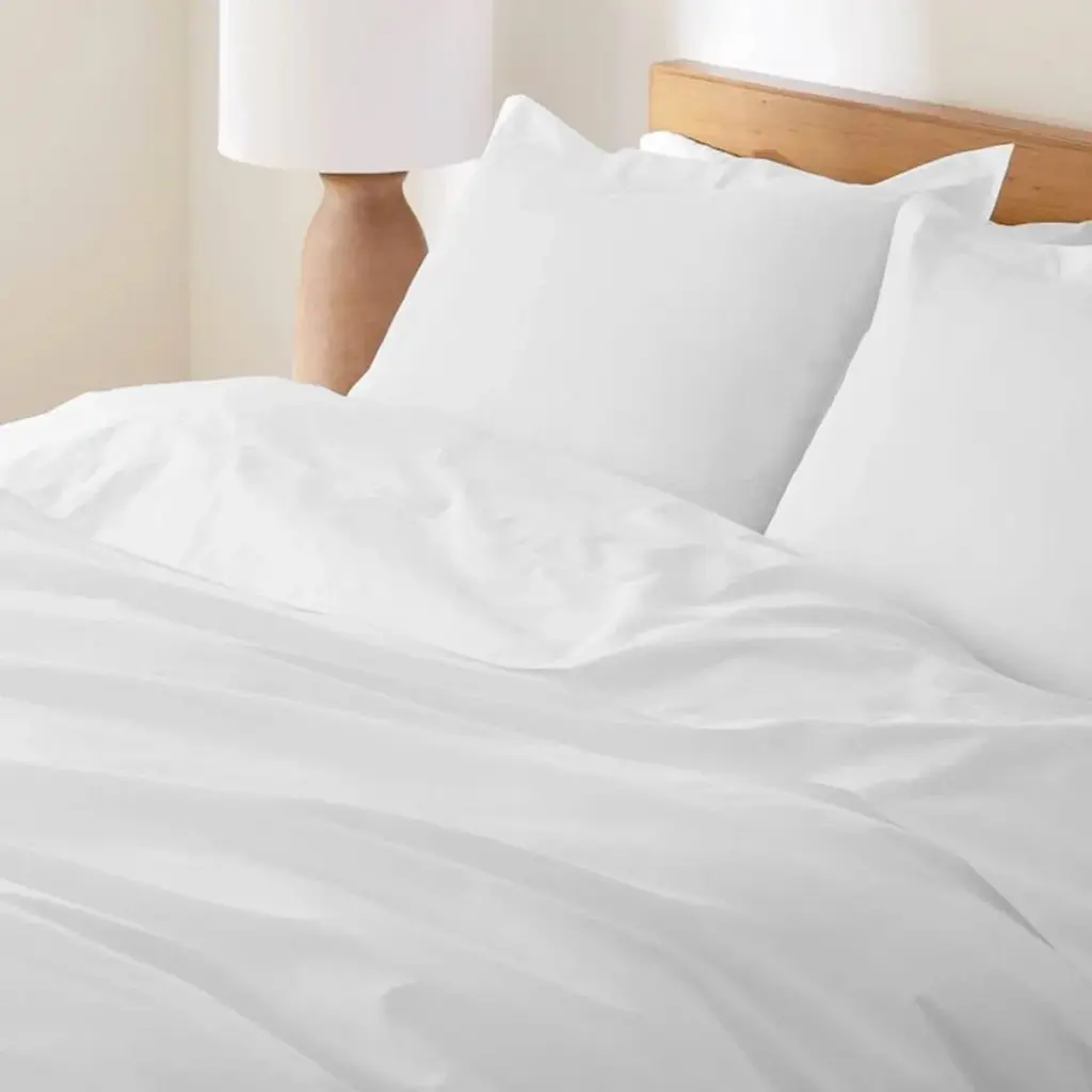 Taie D'oreiller Percale de Coton 200fils
