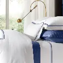 Parure de Lit & Housse de Couette Satin de Coton Egyptien 600fils