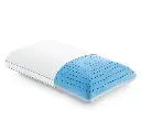 Oreiller avec Couche Thermorégulatrice Bleu