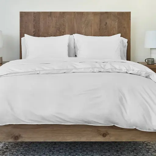 Parure de Lit & Housse de Couette Percale de Coton 200fils