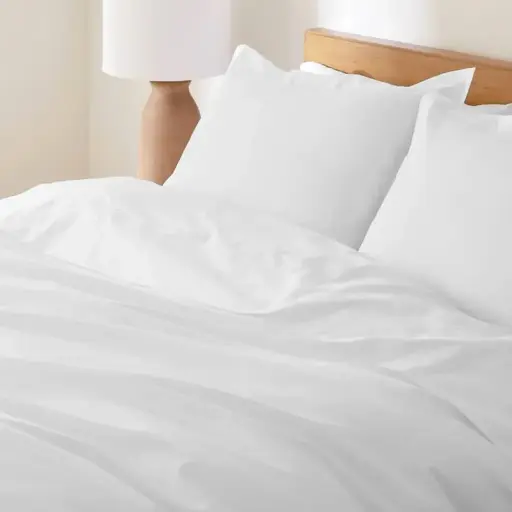 Taie D'oreiller Percale de Coton 200fils