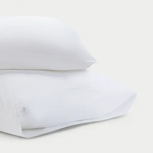 Taie d’oreiller 100% Satin de Bamboo naturel